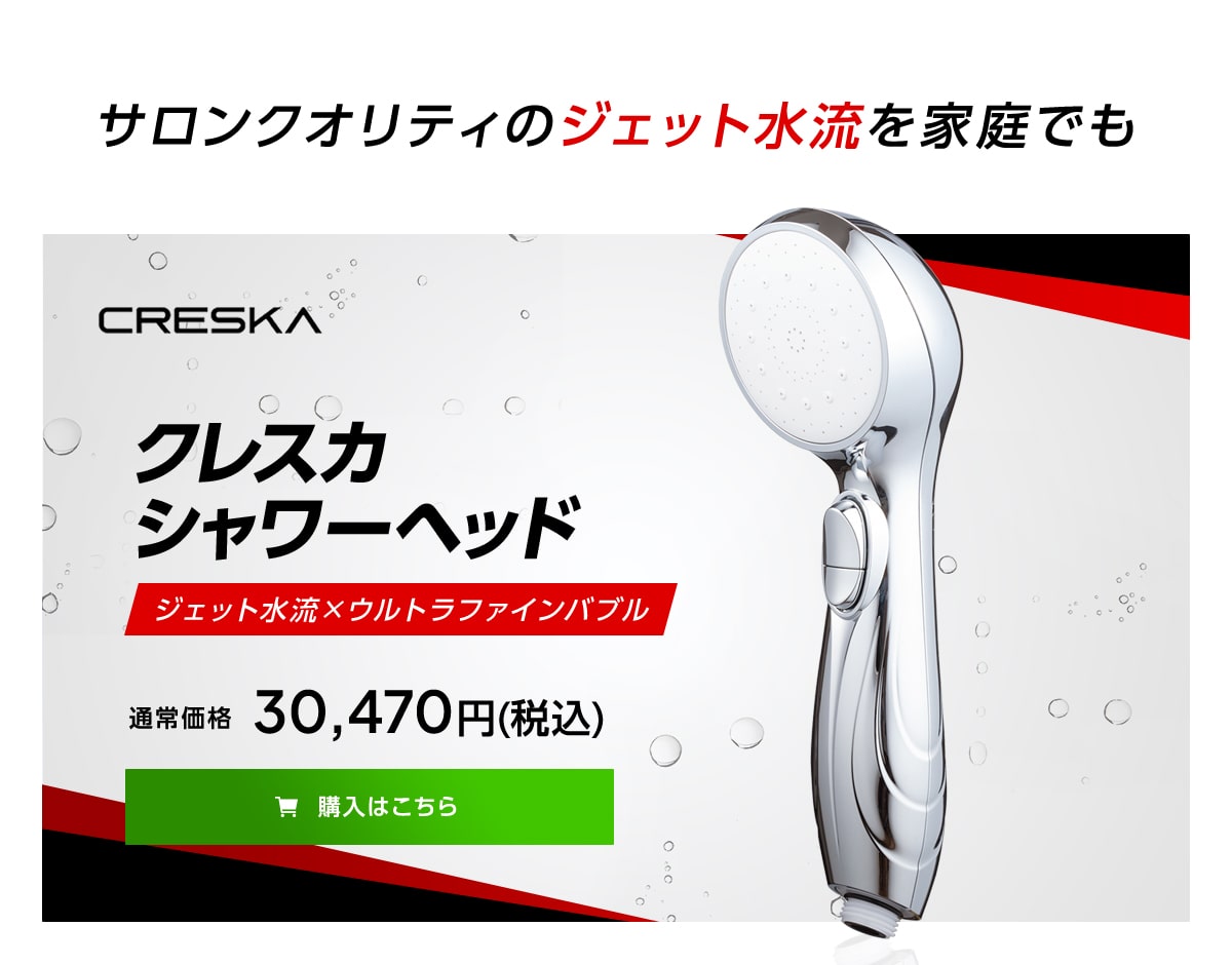 アウトレット】シャワーヘッド CRESKA（クレスカ）: トライアルセット