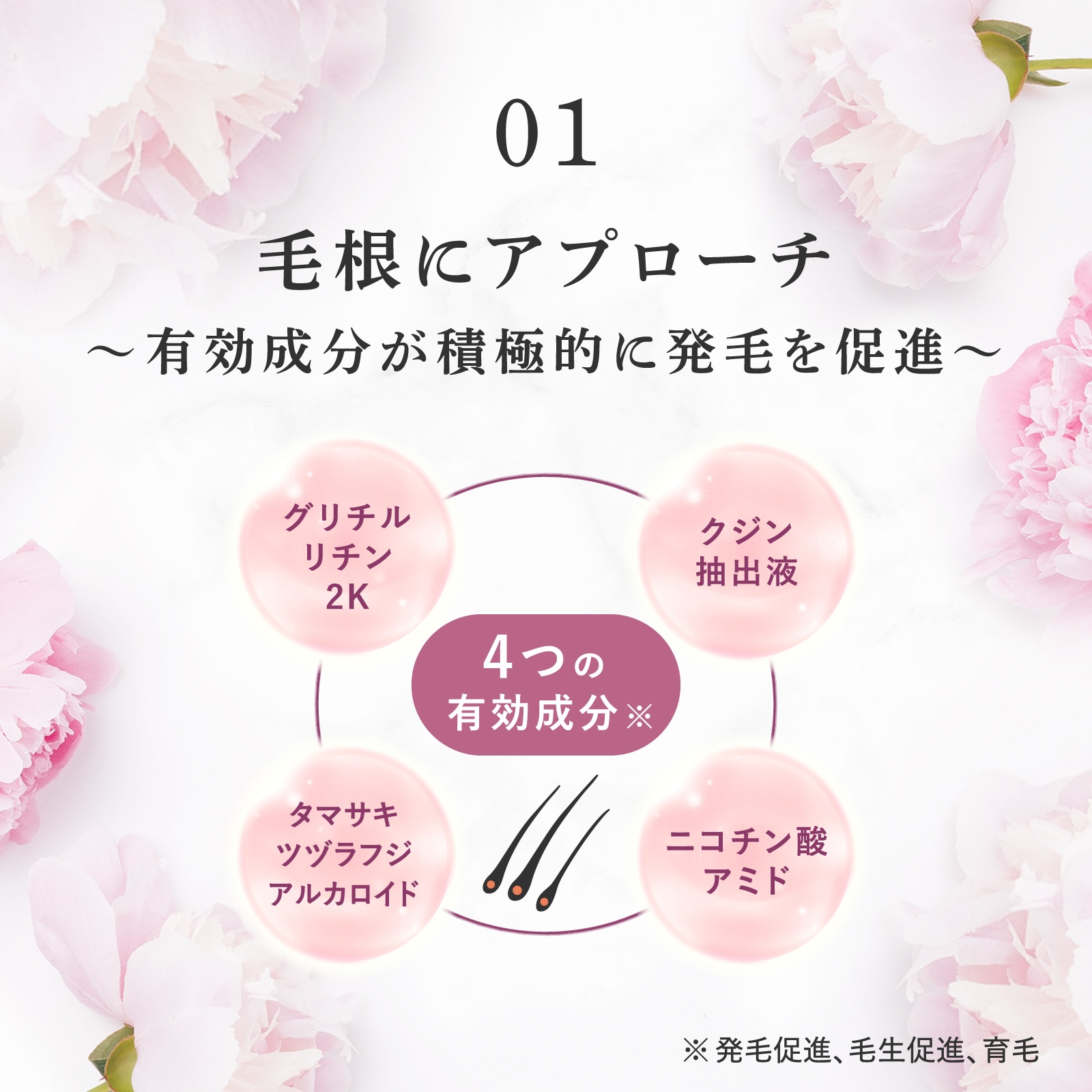 ベネファージュ 薬用スカルプグロウ EX F Mサロン品質の育毛