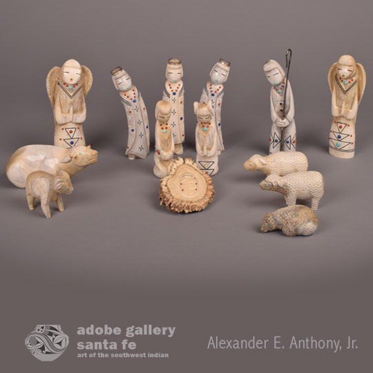 Nacimiento Pottery Nativity 26182 - Adobe Gallery, Santa Fe