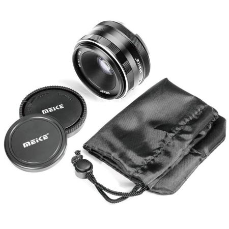 Meike 25mm f/1.8 Lens for Fujifilm X, Black 20770002 - Adorama