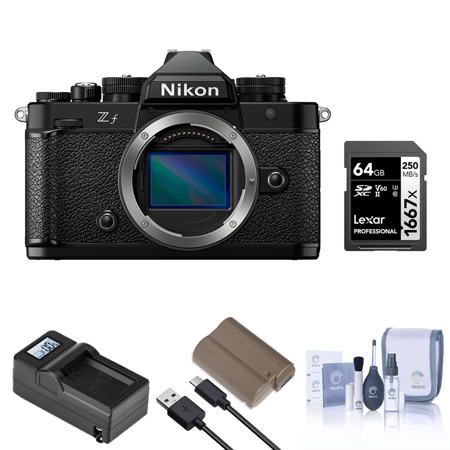 Nikon Z f Mirrorless Camera, Bundle with Included Value 1761 A
