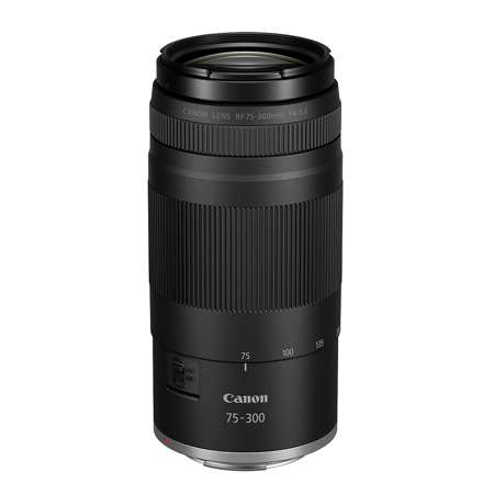Canon RF 75-300mm f/4-5.6 Lens, Black 7155C002 - Adorama