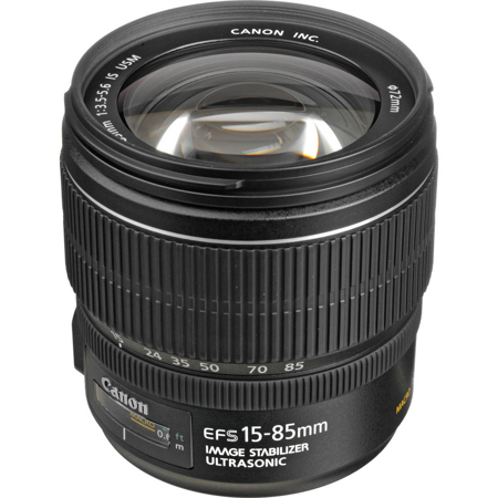 Canon EF-S 15-85mm f/3.5-5.6 IS USM Lens 3560B002 - Adorama