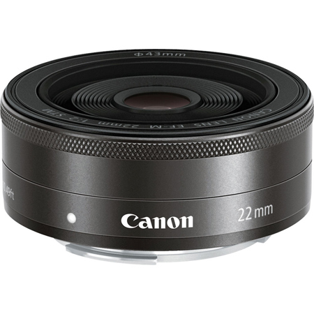 Canon EF-M 22mm f/2 STM Lens, Black - Adorama