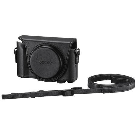 Sony LCJ-HWA Jacket Case for DSC-HX90V and DSC-WX500 - Black LCJ-HWA/B