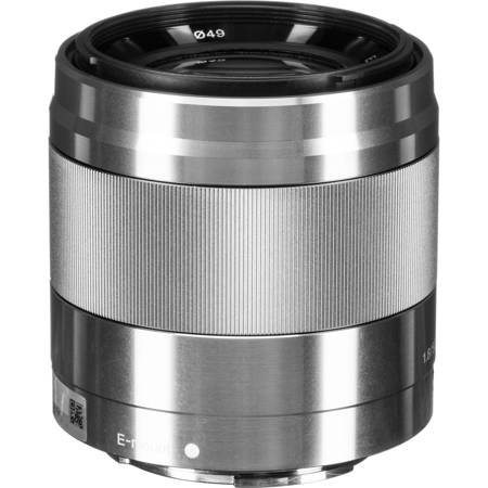 Sony E 50mm f/1.8 OSS Lens for Sony E, Silver SEL50F18 - Adorama