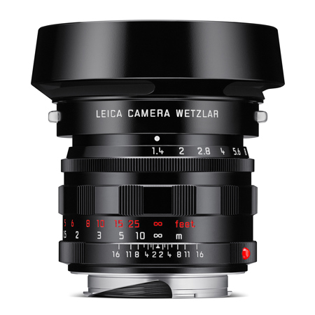 Leica 50mm f/1.4 Summilux-M Lens, Glossy Black 11713 - Adorama