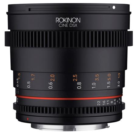 Rokinon 50mm T1.5 Cine DSX High-Speed Lens for Canon EF DSX50-C