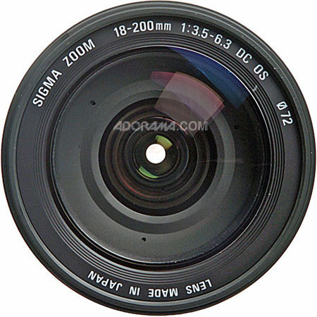 USED Sigma 18-200mm f/3.5-6.3 DC OS (Optical Stabilizer) HSM
