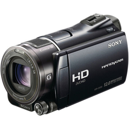 USED Sony HDR-CX550V 64GB Flash Memory Handycam Camcorder - Black