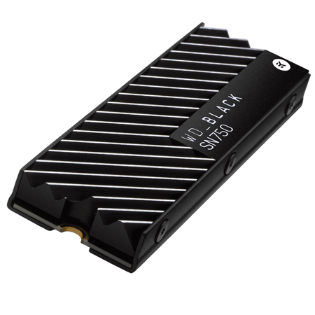 WD_BLACK SN750 2TB NVMe M.2 Internal Gaming SSD with Heatsink