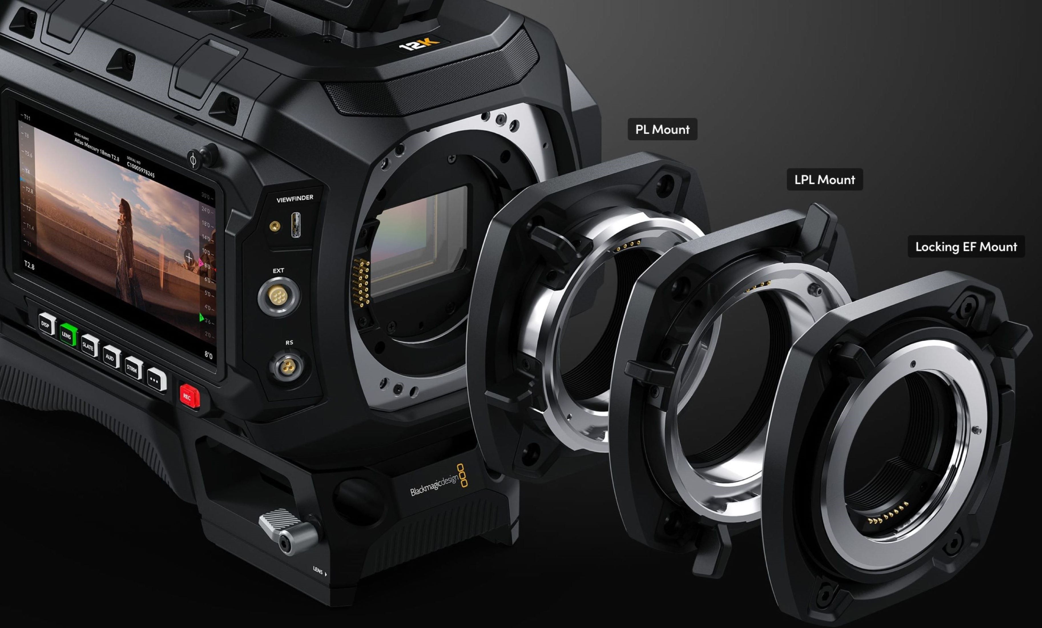 Blackmagic Design URSA Cine 12K Digital Cinema Camera CINEURSAA12KLF