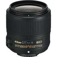 Nikon 35mm f/1.8G AF-S ED NIKKOR Lens for DSLR Cameras 2215 - Adorama