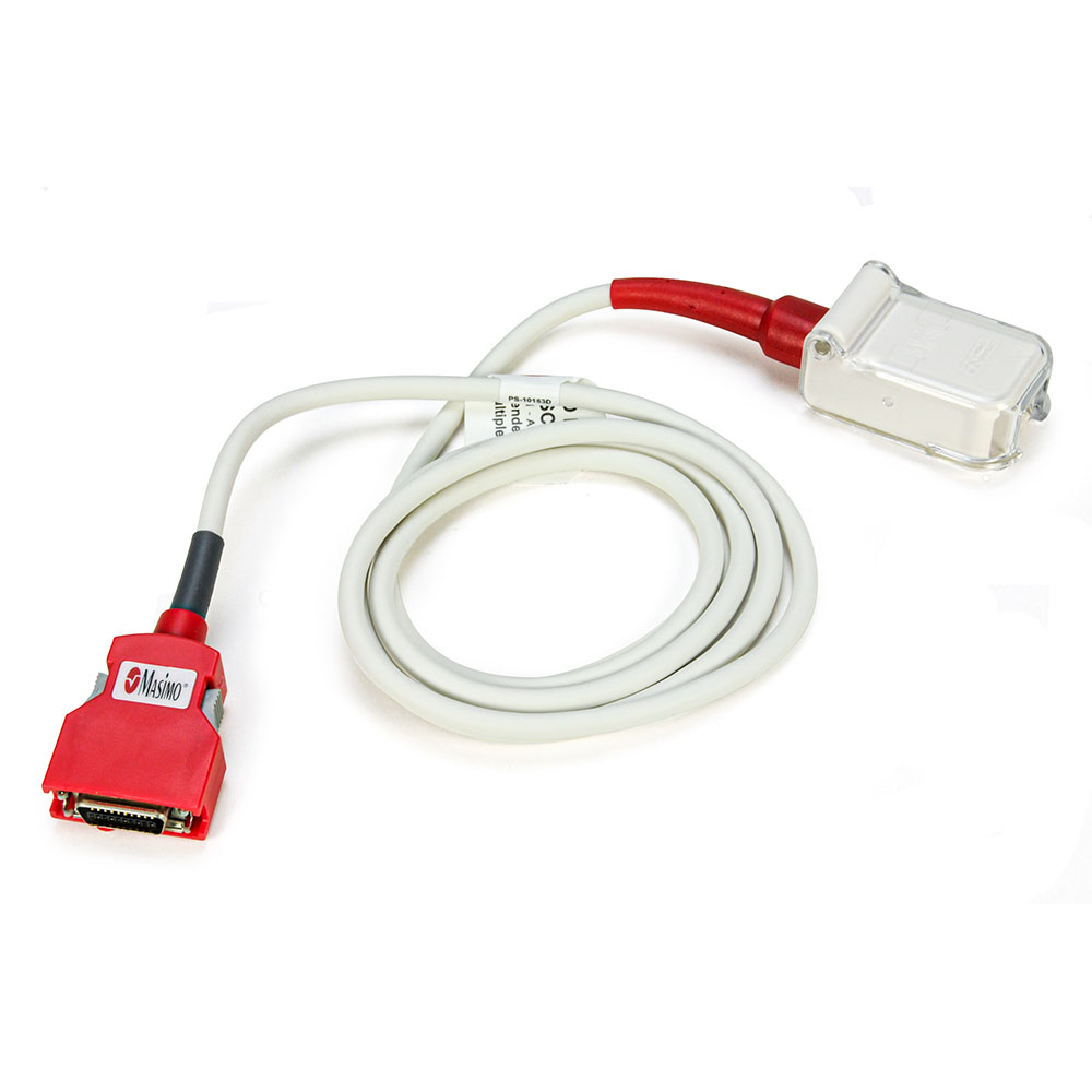 SpO2 Rainbow Reusable Patient Cable for ZOLL E & M Series