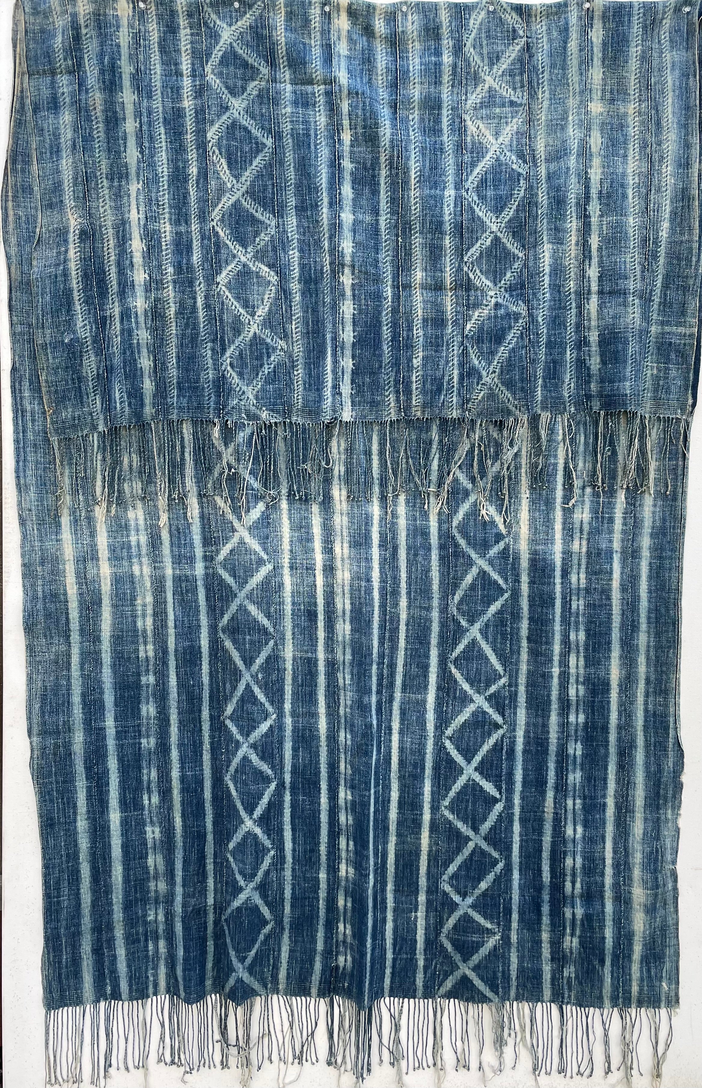 Handwoven Vintage African Indigo Fabric – African Plural Art