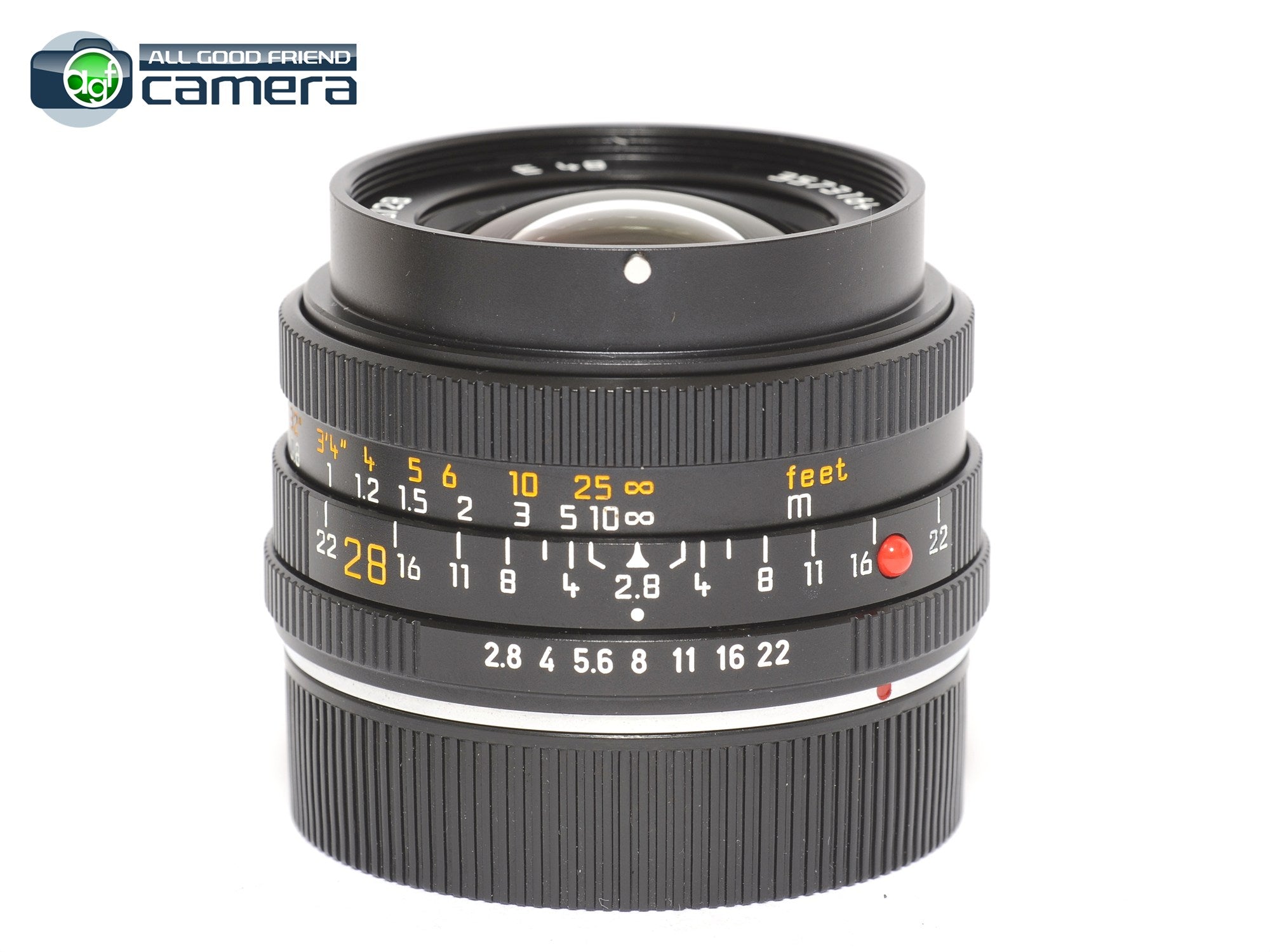 Leica Elmarit-R 28mm F/2.8 E48 Lens R-Only Late #357 *MINT in Box