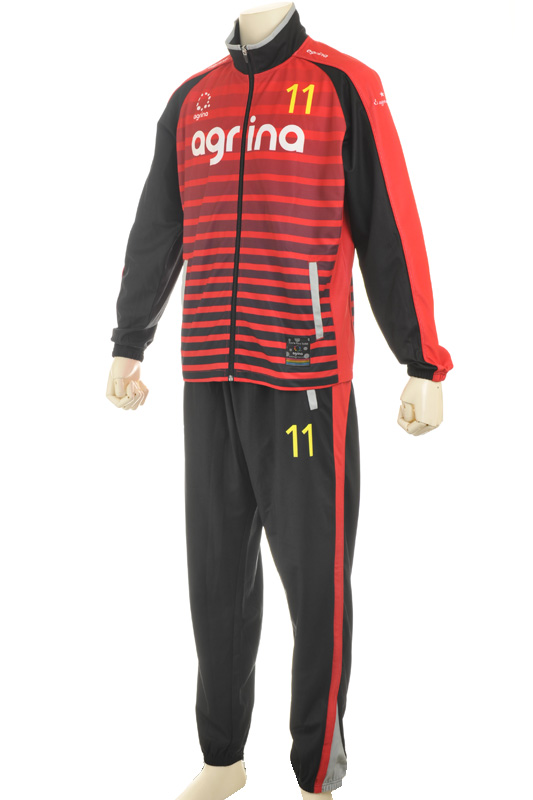 レッド/赤 ジャージ｜スポーツブランド アグリナ