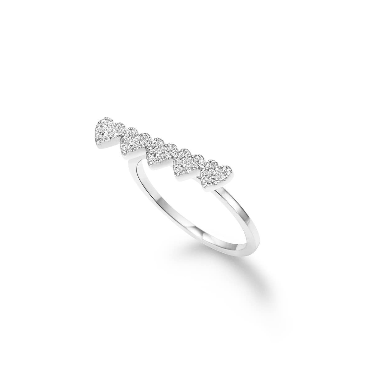 ハートパヴェクインテット リング | AHKAH / アーカー | 【公式