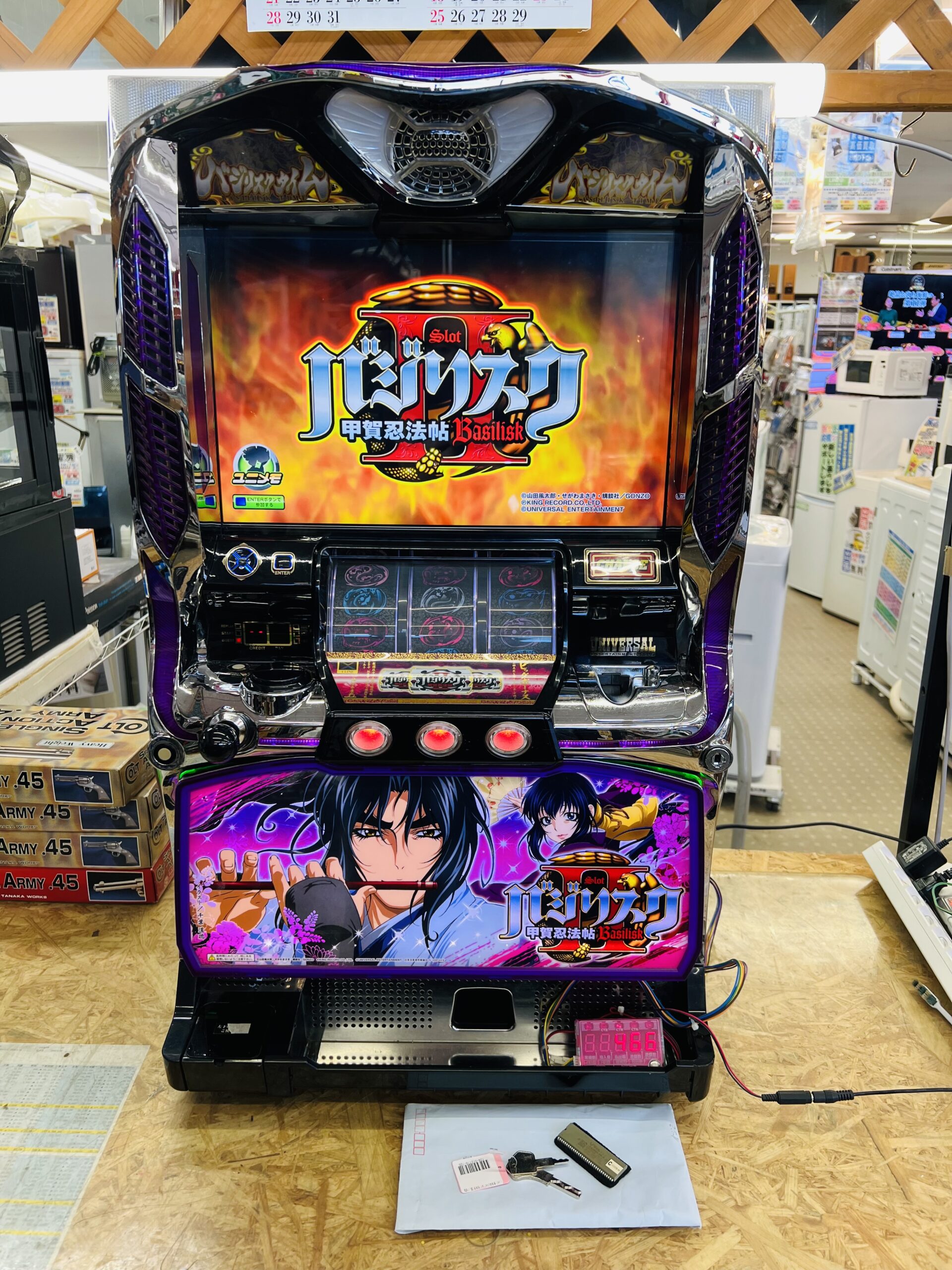 パチスロ実機 バジリスク〜甲賀忍法帖〜絆 家スロ