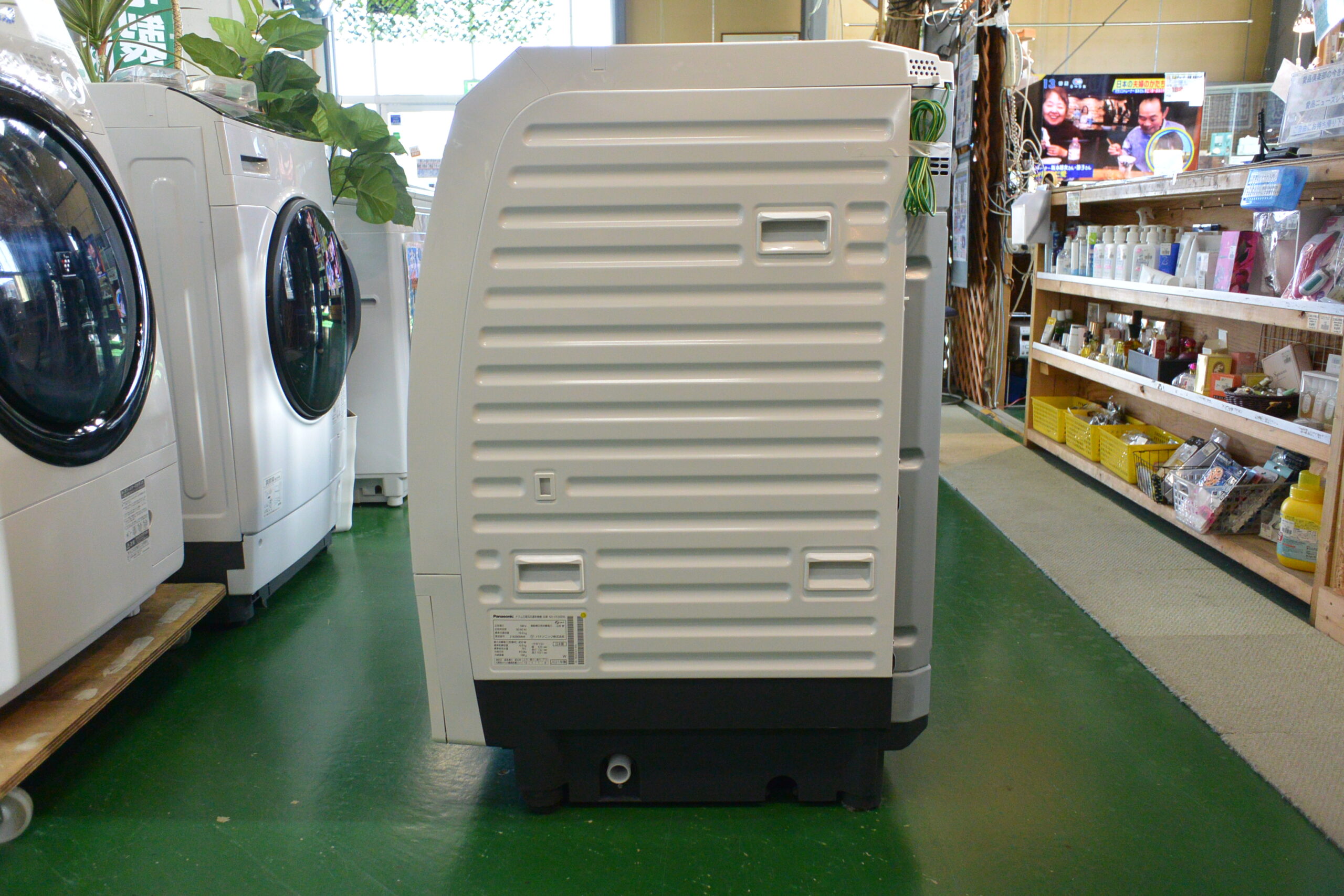 Panasonic パナソニック ドラム式洗濯機 NA-VX300BL 2021年製が入荷