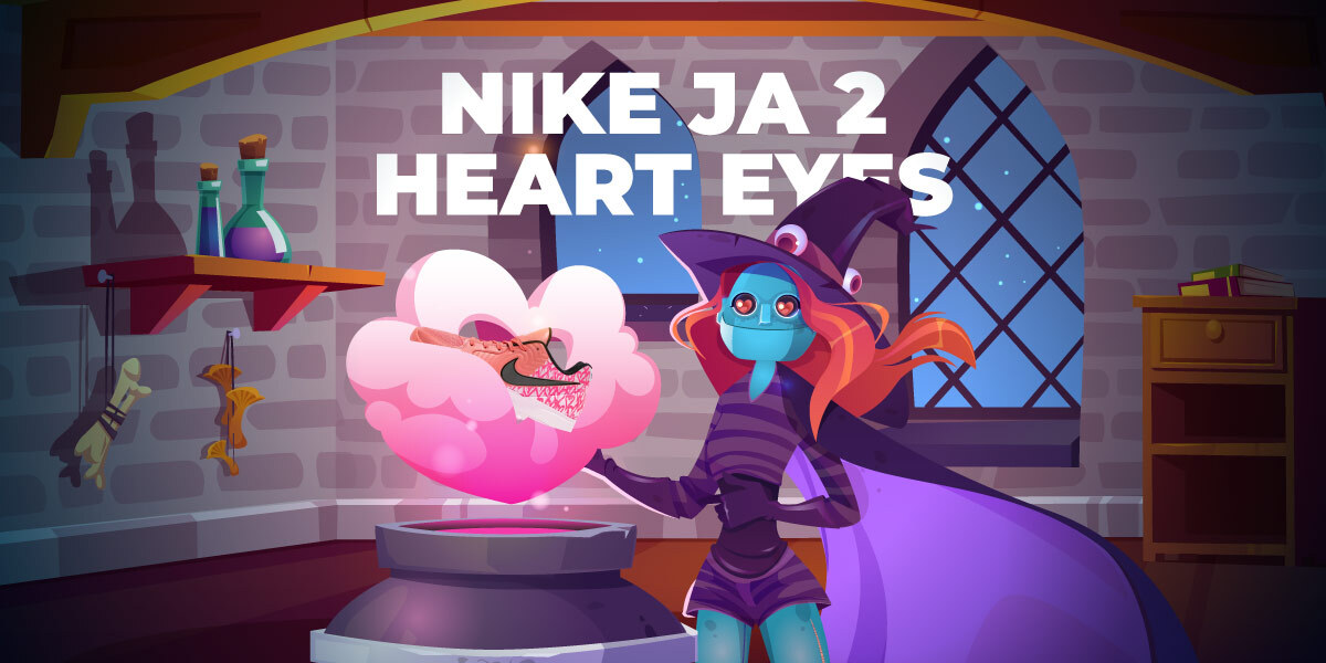 Nike Ja 2 Heart Eyes Drops Just in Time for V-Day!