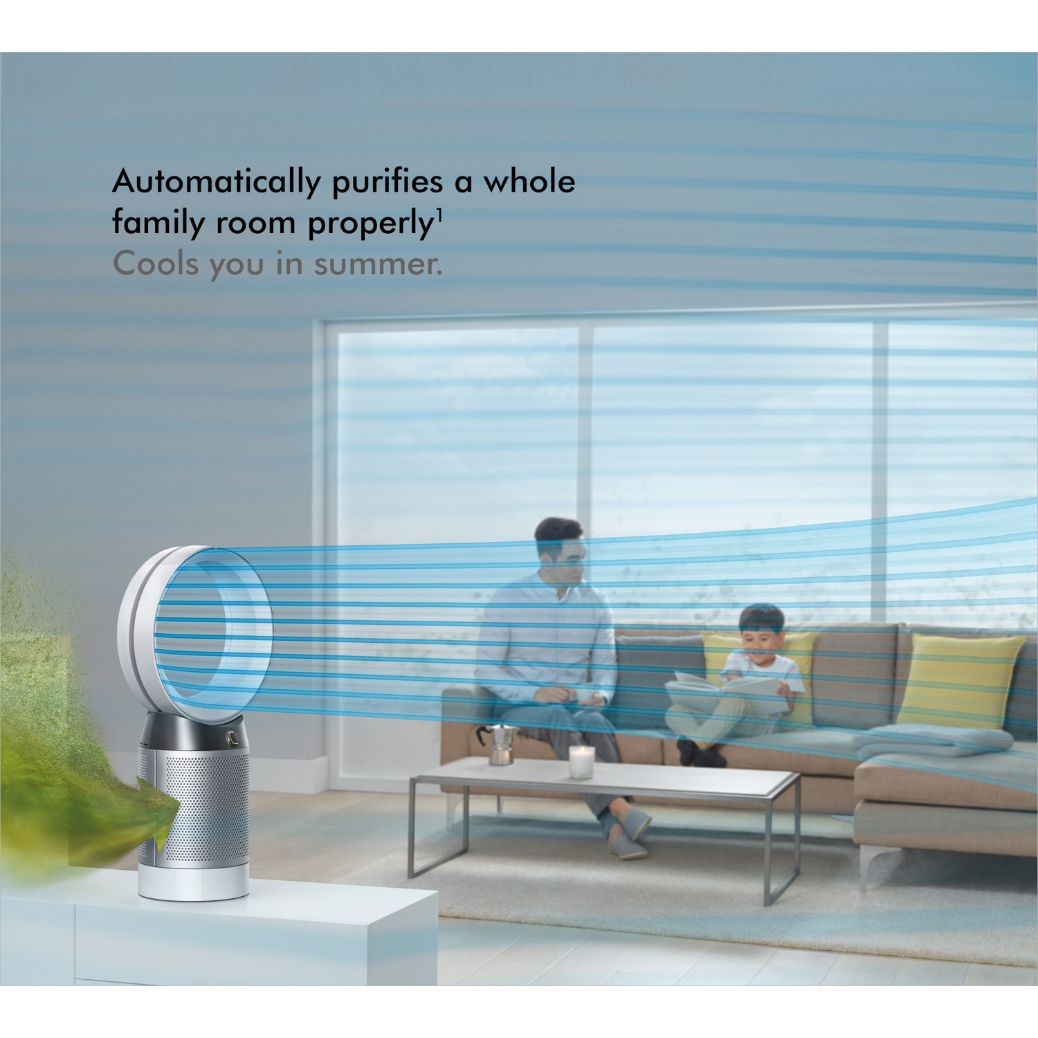 Buy Dyson DP04 Pure Cool HEPA Air Purifying Bladeless Desk Fan