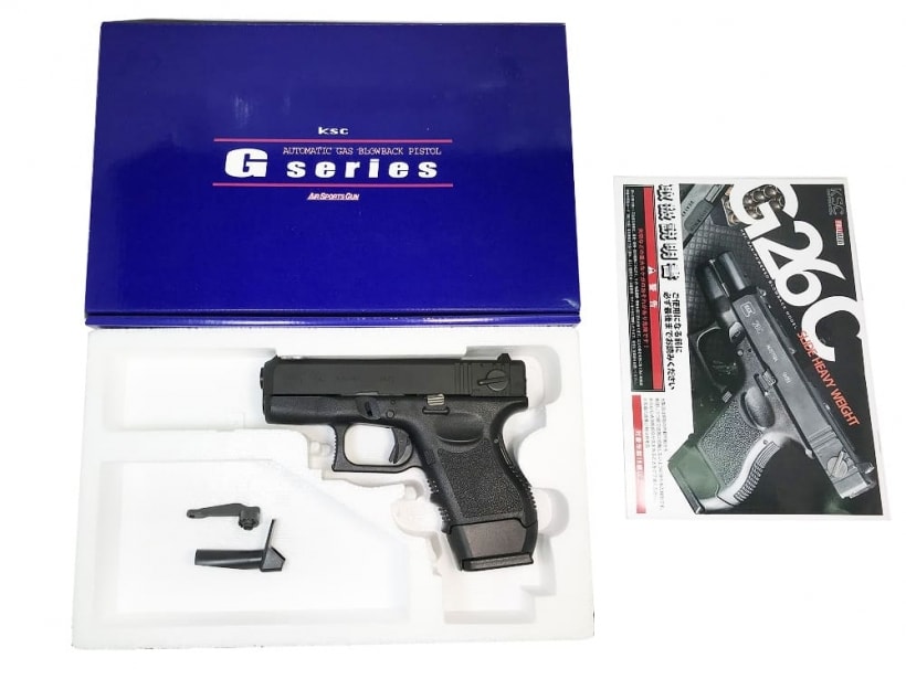 KSC] グロック G26C マシンピストル スライドHW ガスブローバック