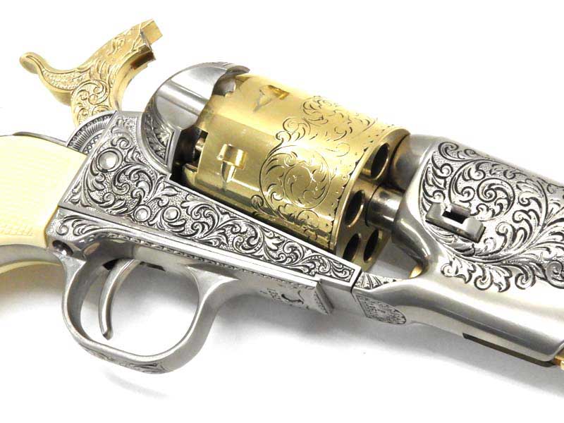 フランクリンミント] コルト M1861 Navy カスター将軍のリボルバー