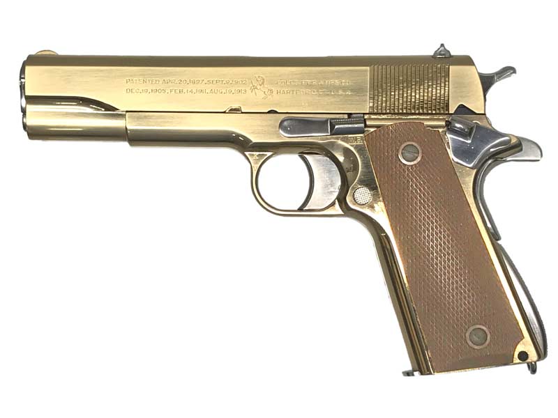 HOBBY FIX] コルトガバメント M1911A1 全金属モデルガン 木箱付き