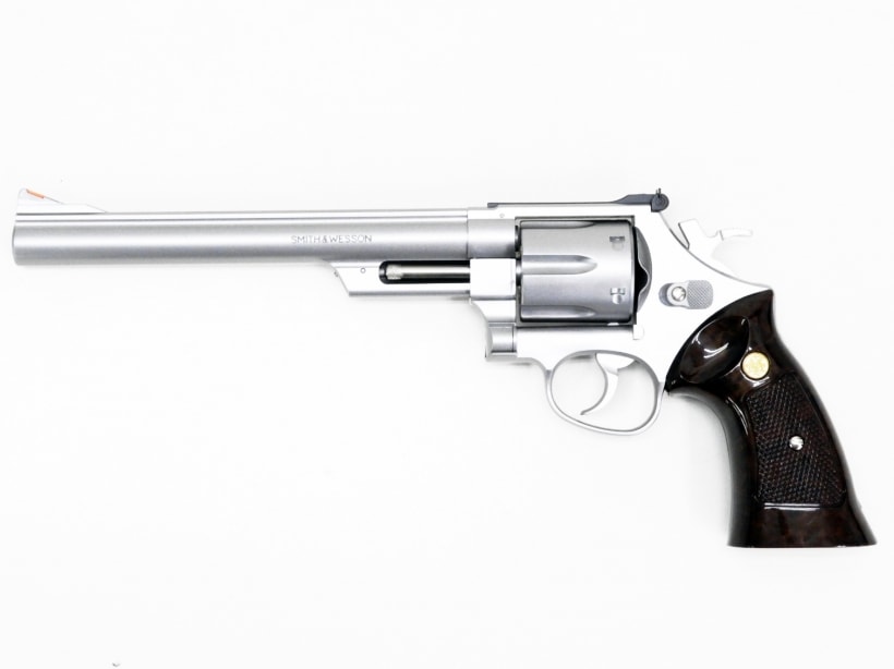 クラウン] S&W M629 44マグナム シルバータイプ 8インチ ガス