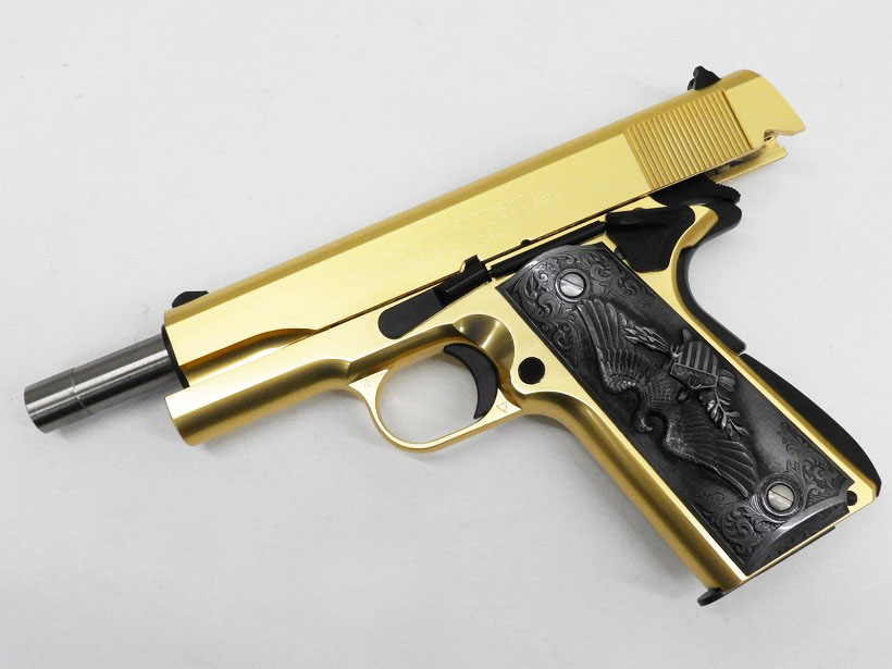 WA] コルトガバメント SERIES 70 プレミアム09 / ゴールド (中古)の