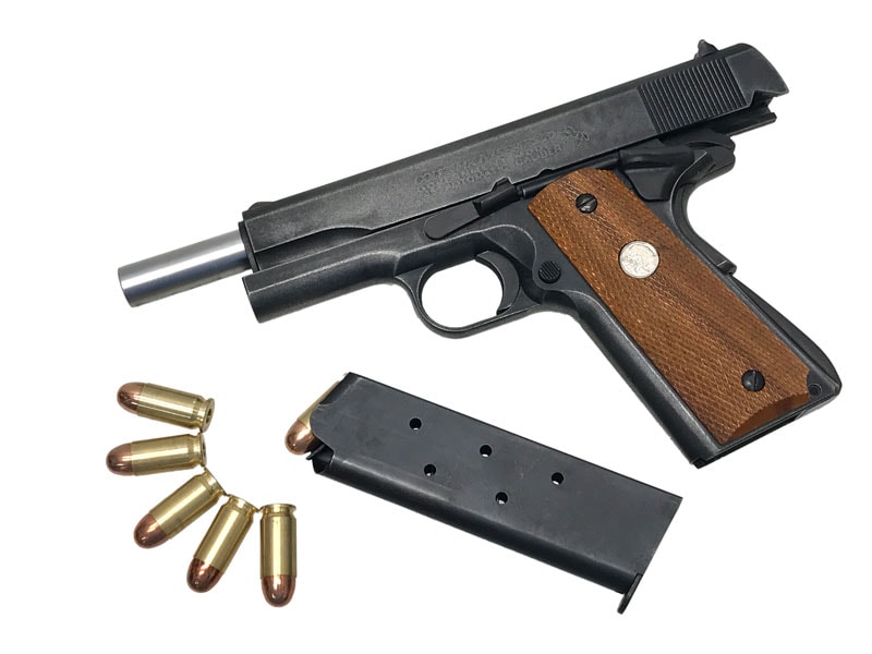 MGC] コルト ガバメント .45 スーパーリアルHW/SRH モデルガン ダミー