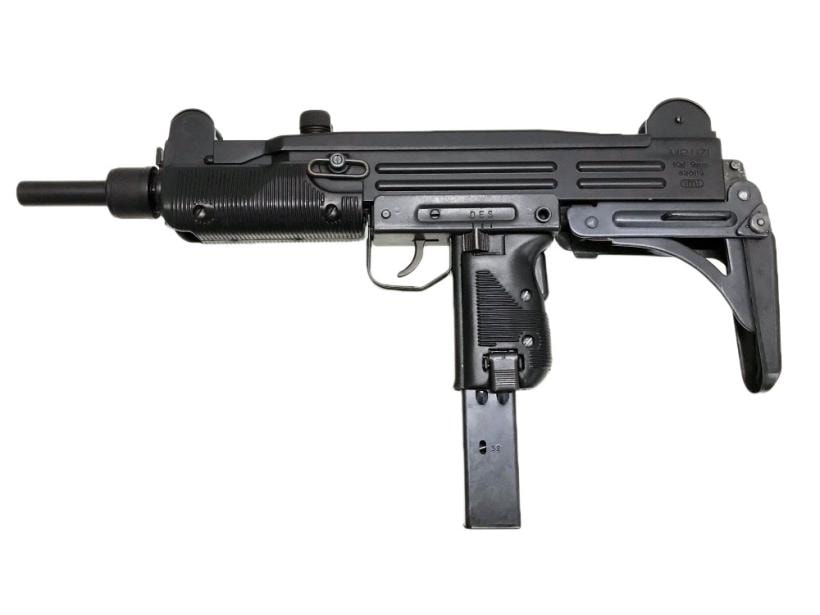 マルシン] UZI ウージー短機関銃 メタルストック 初期型 金属グリップ