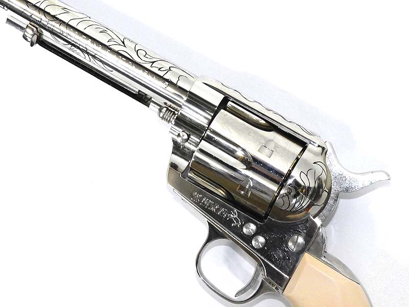 タナカ] コルト SAA.45 キャバルリー ニッケルフィニッシュ