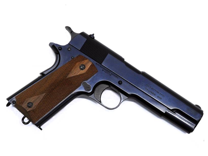 ELAN/六研] COLT ブリティッシュM1911 ウェブリー455カート仕様 ダミー