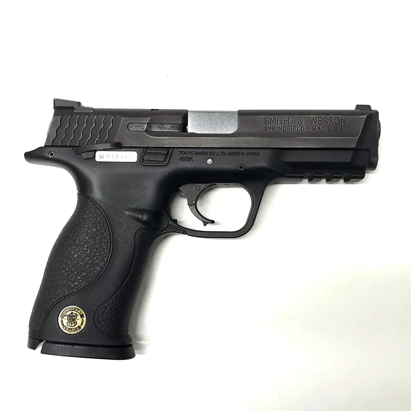 東京マルイ] S&W M&P 9 ガスブローバック リアルダメージ＆金スミ入れ