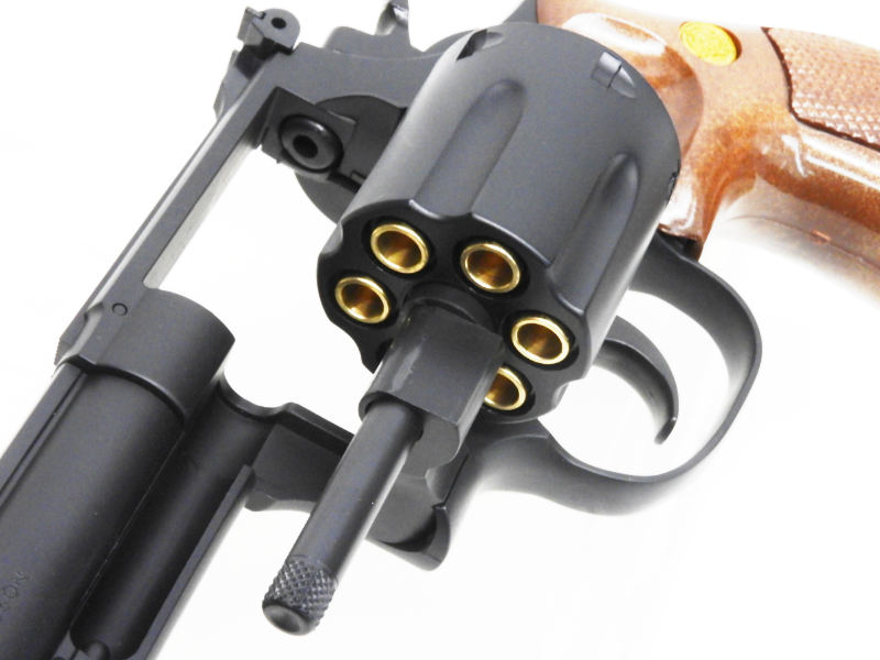 クラウン] S&W M19 .357 コンバットマグナム 4インチ ウッドタイプ