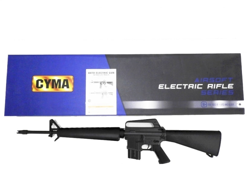 CYMA] XM16E1(M16VN) フルメタル ETU 電動ガン【電子トリガー】 (中古