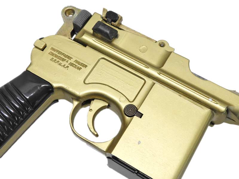 ハドソン] モーゼル M1930 発火式 smG 金属モデルガン 再塗装品 動作難