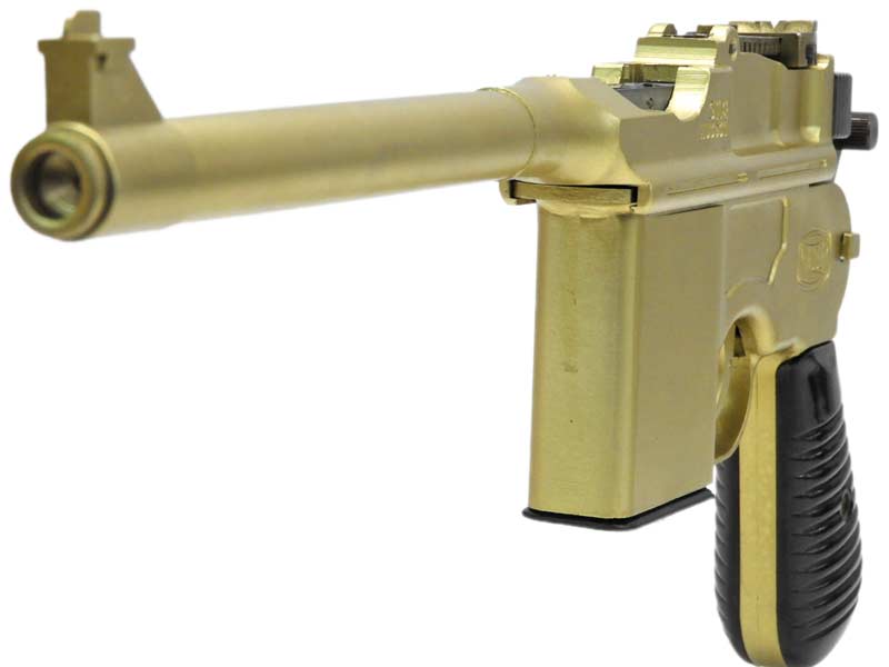 ハドソン] モーゼル M1930 発火式 smG 金属モデルガン 再塗装品 動作難