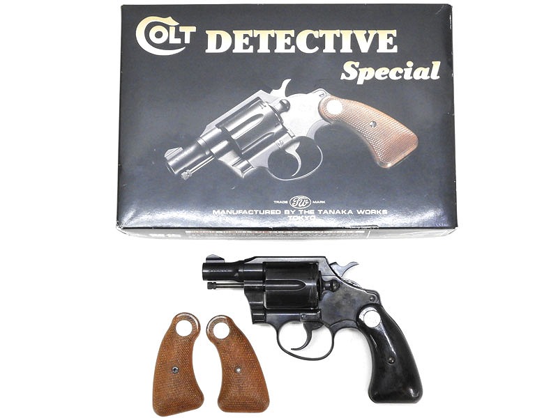 現状品) タナカ コルト デテクティブスペシャル38 シルバー ガス