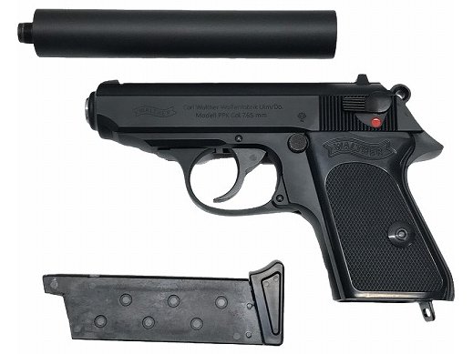 マルゼン] ワルサー PPK 正規ライセンス GBB ガスブローバック BK