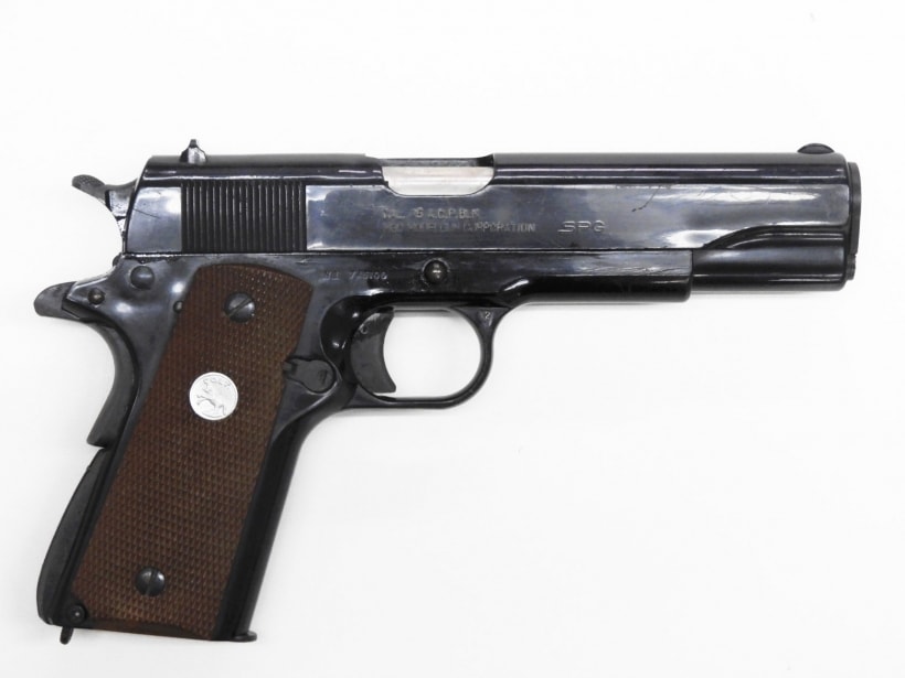 MGC] ガバメント-45 オートマチックモデルガン MG-BLK ABS 装填難アリ