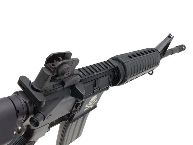 TOP] M4カービン EBB ライブカート ブローバック 電動ガン 連射難あり