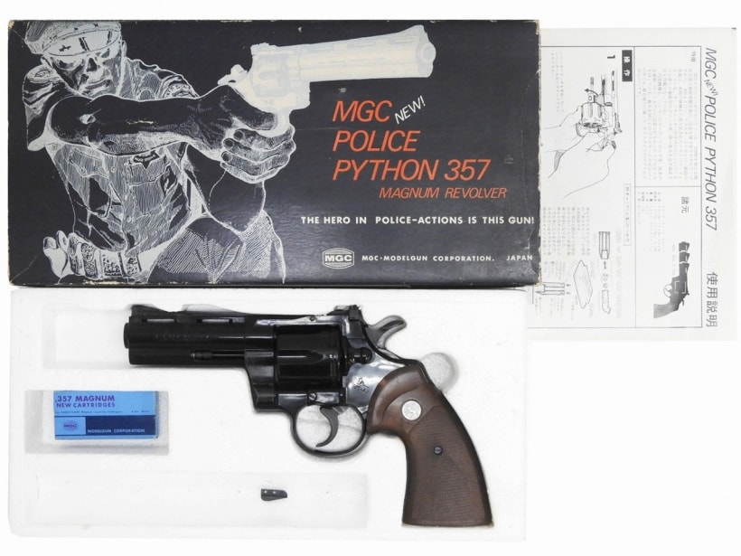 MGC] コルトパイソン 357マグナム 4インチ モデルガン (中古)の販売