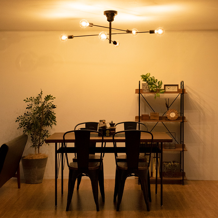 シーリングライト Astre(アストル) 電球6個セット販売 | 家具