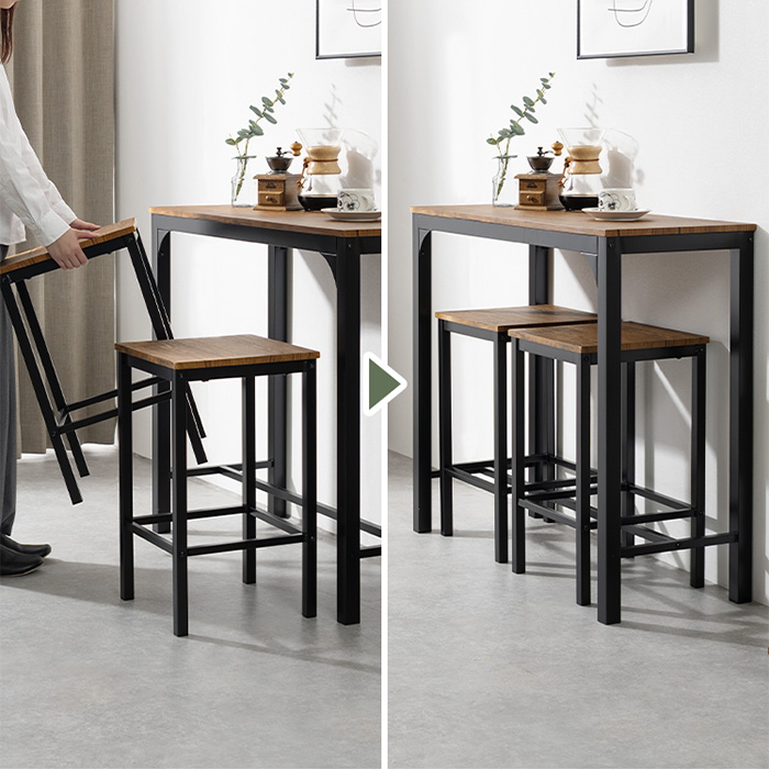 スリムカウンターセット Velin(ヴェリン) | 家具・インテリア通販