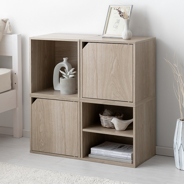 CUBEBOX(キューブボックス)オープン・棚付き・扉付きタイプ | 家具