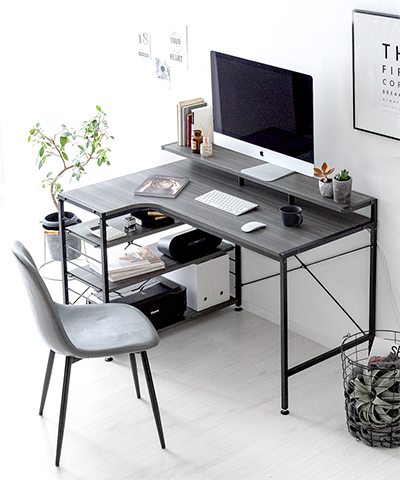おしゃれな収納付きデスクが低価格で販売中。家具・インテリア通販