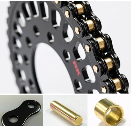 RK Chain 520 ZXW X-Ring Chain - 120 LINKS - Black – A&J Cycles